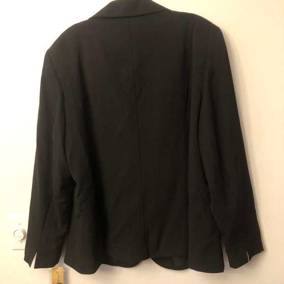 NWT Kim Rogers Black Women's Blazer 18W - Picture 4 of 4
